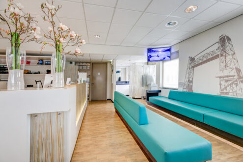 orthodontist Rotterdam - wachtruimte TopOrtho Rotterdam